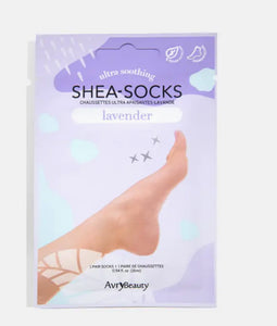 Lavender Shea Butter Socks