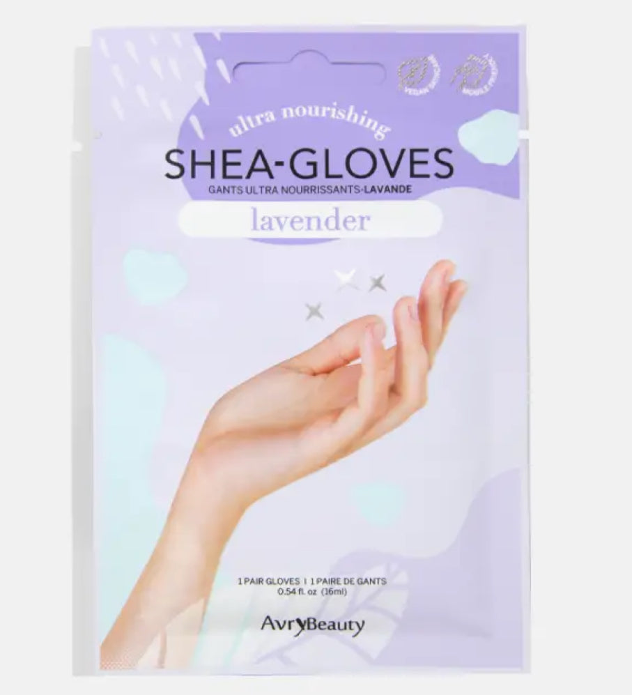 Lavender Shea Butter Gloves