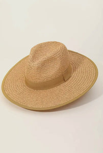 Natural Ribbon Sun Hat
