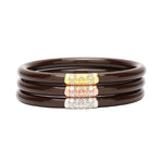 Load image into Gallery viewer, Budha Girl Chocolate Three Kings All Weather Bangles (AWB)

