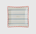 Load image into Gallery viewer, Striped Scalloped Paper Plates
