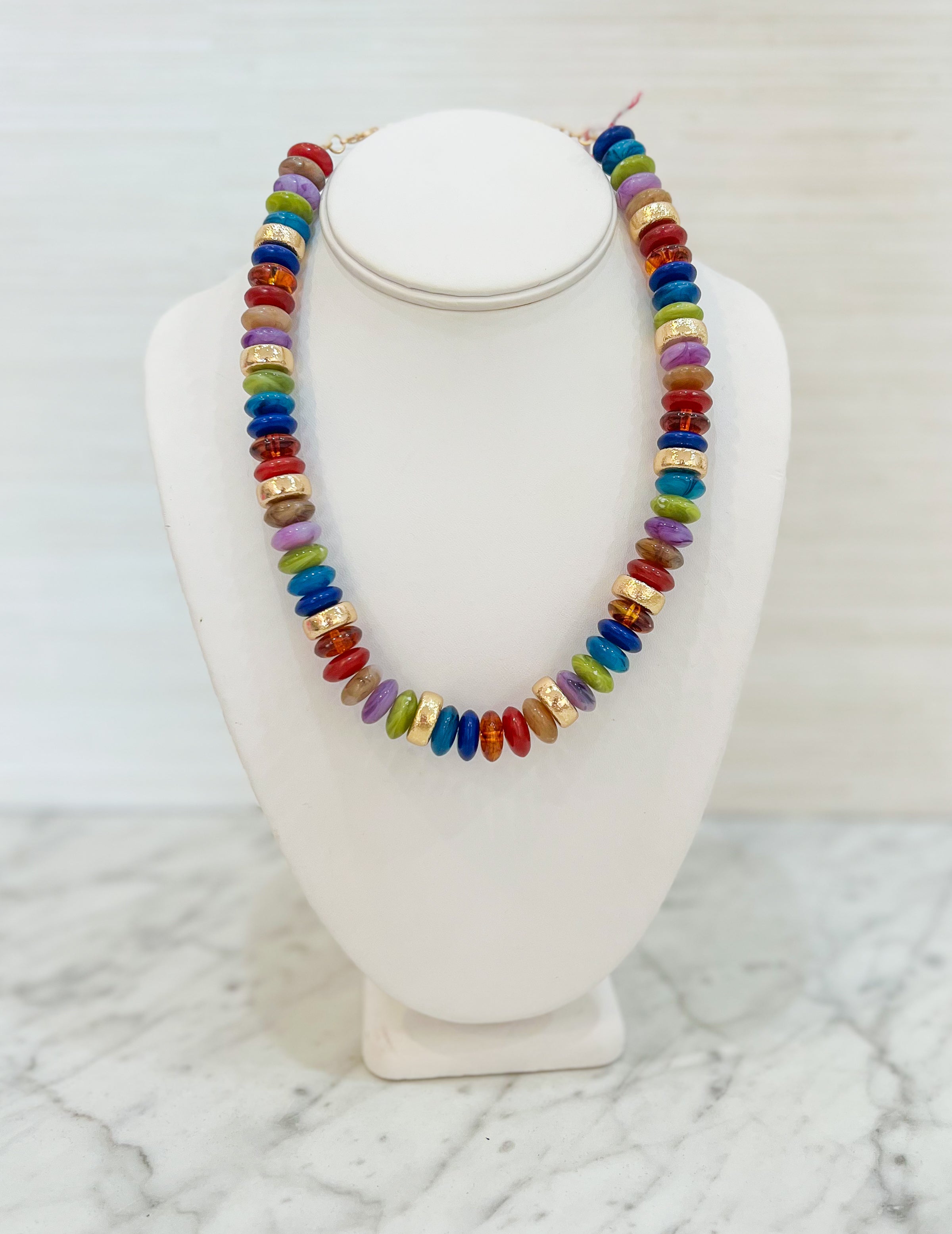 Eye Candy Beaded Necklace