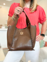 Load image into Gallery viewer, Allison Tote Chocolate
