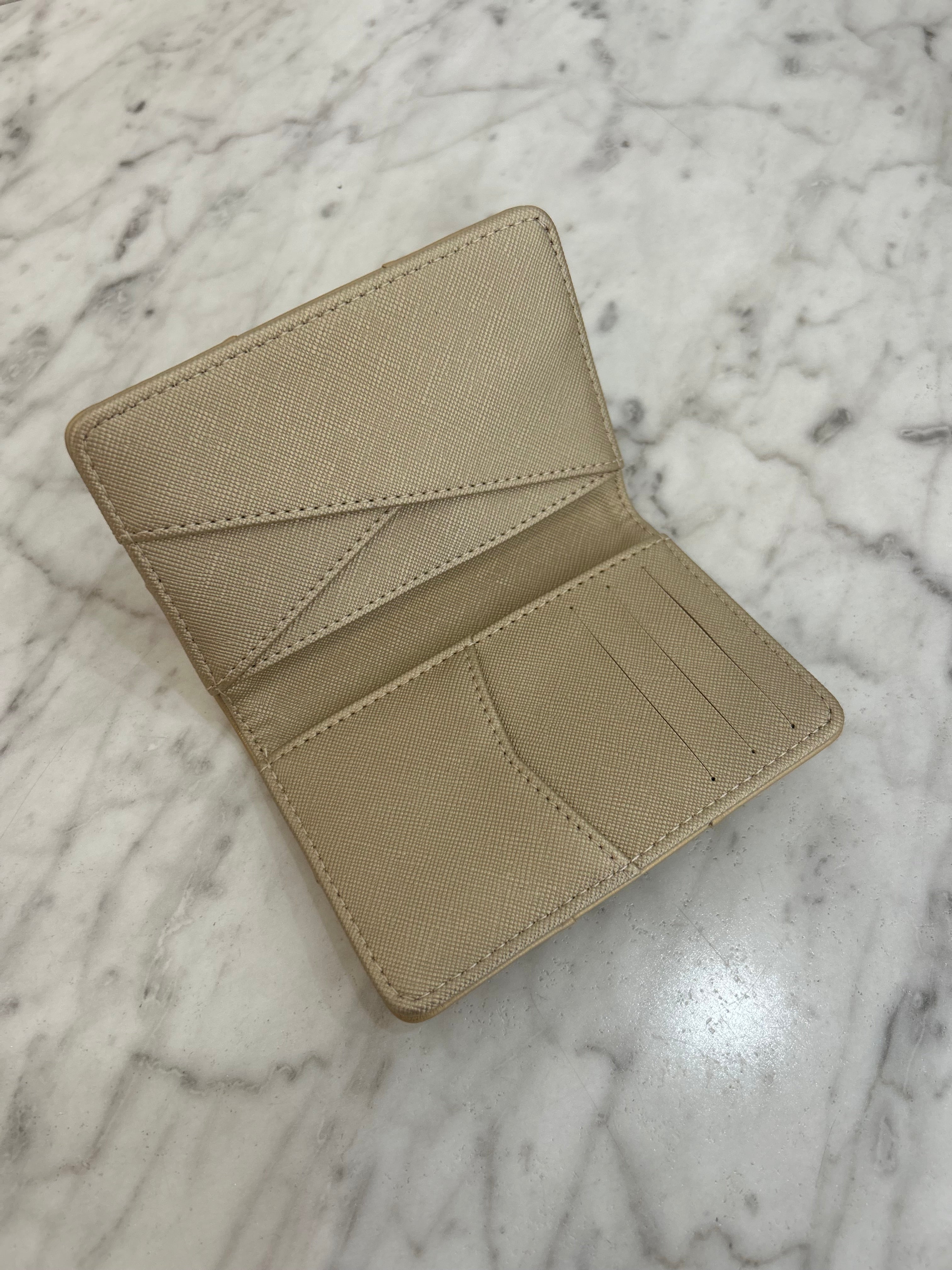 Quilted Leather Wallet