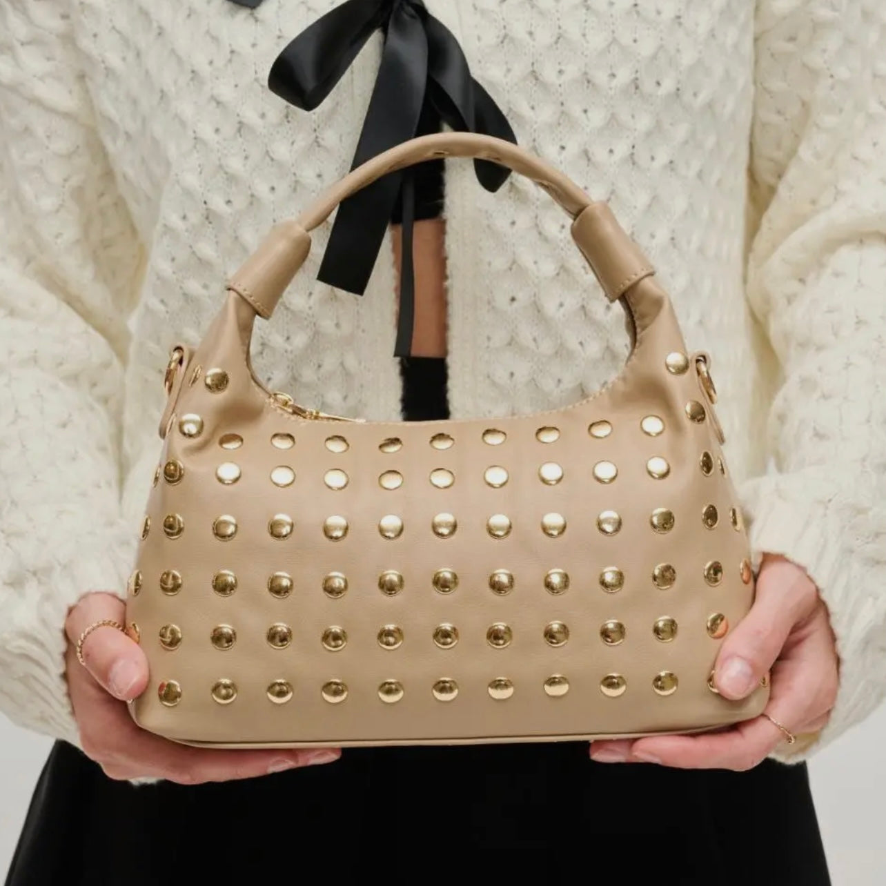 Beckette Studded Crossbody