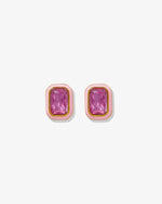 Load image into Gallery viewer, Screwback Stud Earrings Whitney Bubblegum Pink
