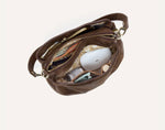 Load image into Gallery viewer, Starr Convertible Shoulder Bag- Mocha
