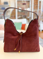 Load image into Gallery viewer, Atlas Hobo Bag Chocolate
