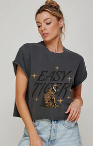 Easy Tiger Vintage Crop Tshirt