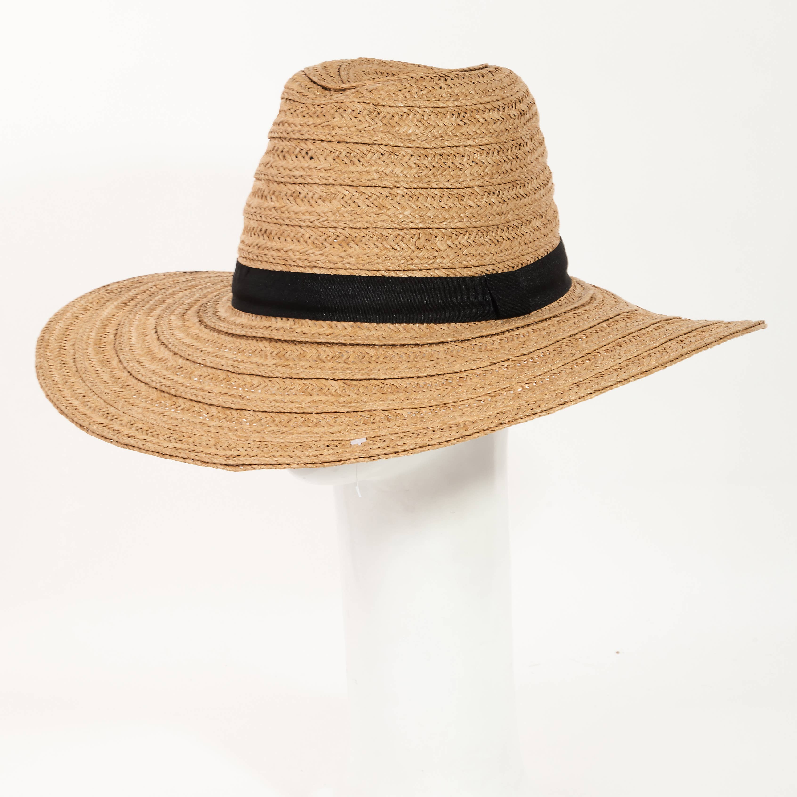 Floppy Brim Straw Hat