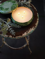 Load image into Gallery viewer, Roland Pine Three-Wick Tin Soy Candle
