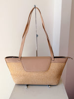 Load image into Gallery viewer, Sutton Straw Shoulder Bag
