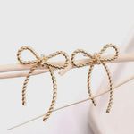 Load image into Gallery viewer, Rope Bow Stud

