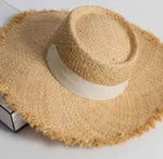 Load image into Gallery viewer, Raffia Crochet Hat
