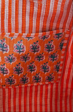 Load image into Gallery viewer, Talbot Orange Floral Tote Bag
