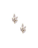 Load image into Gallery viewer, Screwback Stud Earrings Laurel Gold
