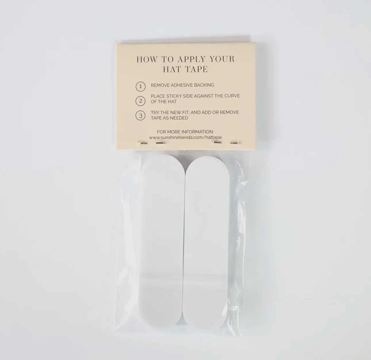 Hat Sizing Foam Tape