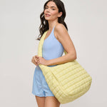 Load image into Gallery viewer, Leda Quilted Nylon Puffer Hobo
