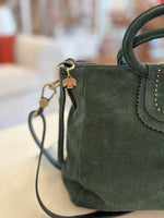 Load image into Gallery viewer, Shelia Medium Satchel Pine Needle
