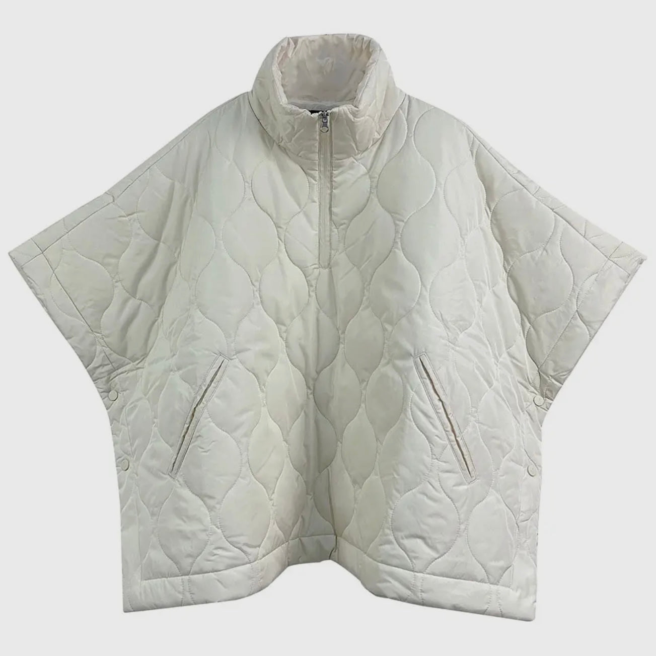 Noelle Quilted Poncho