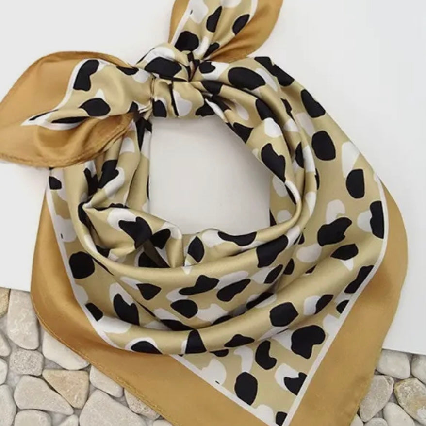 Color Block Bandana Scarf