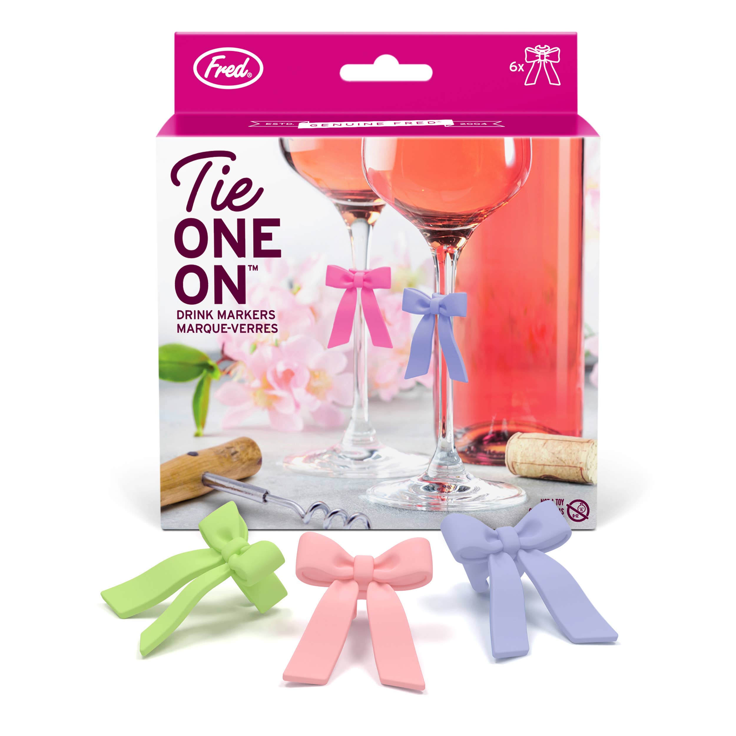 Tie One On - Bow Drink Markers