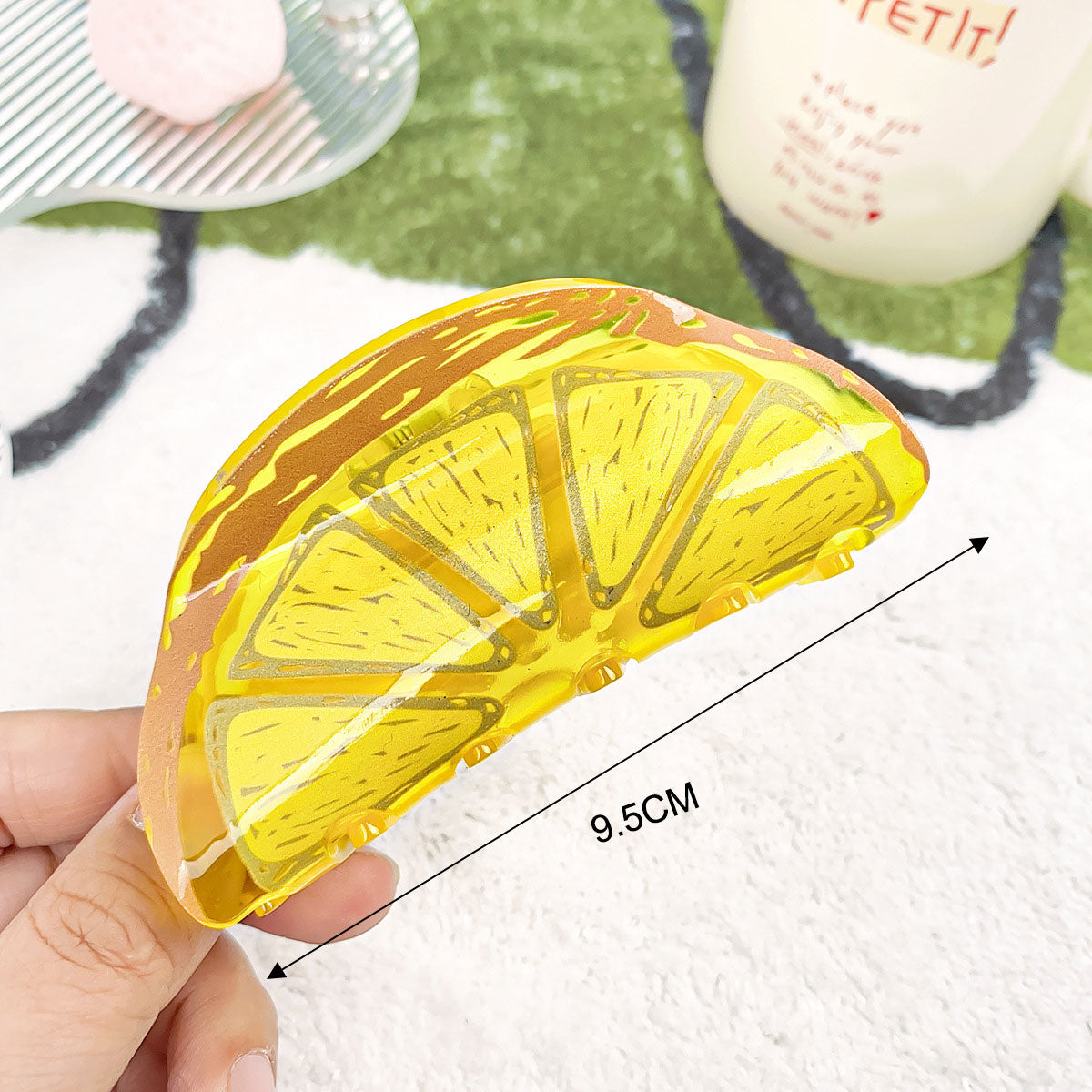 Fruit Claw Hair Clip