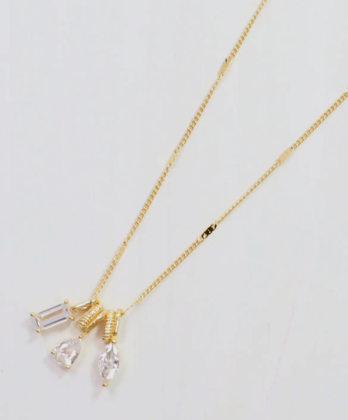 Kingston Crystal Charm Necklace
