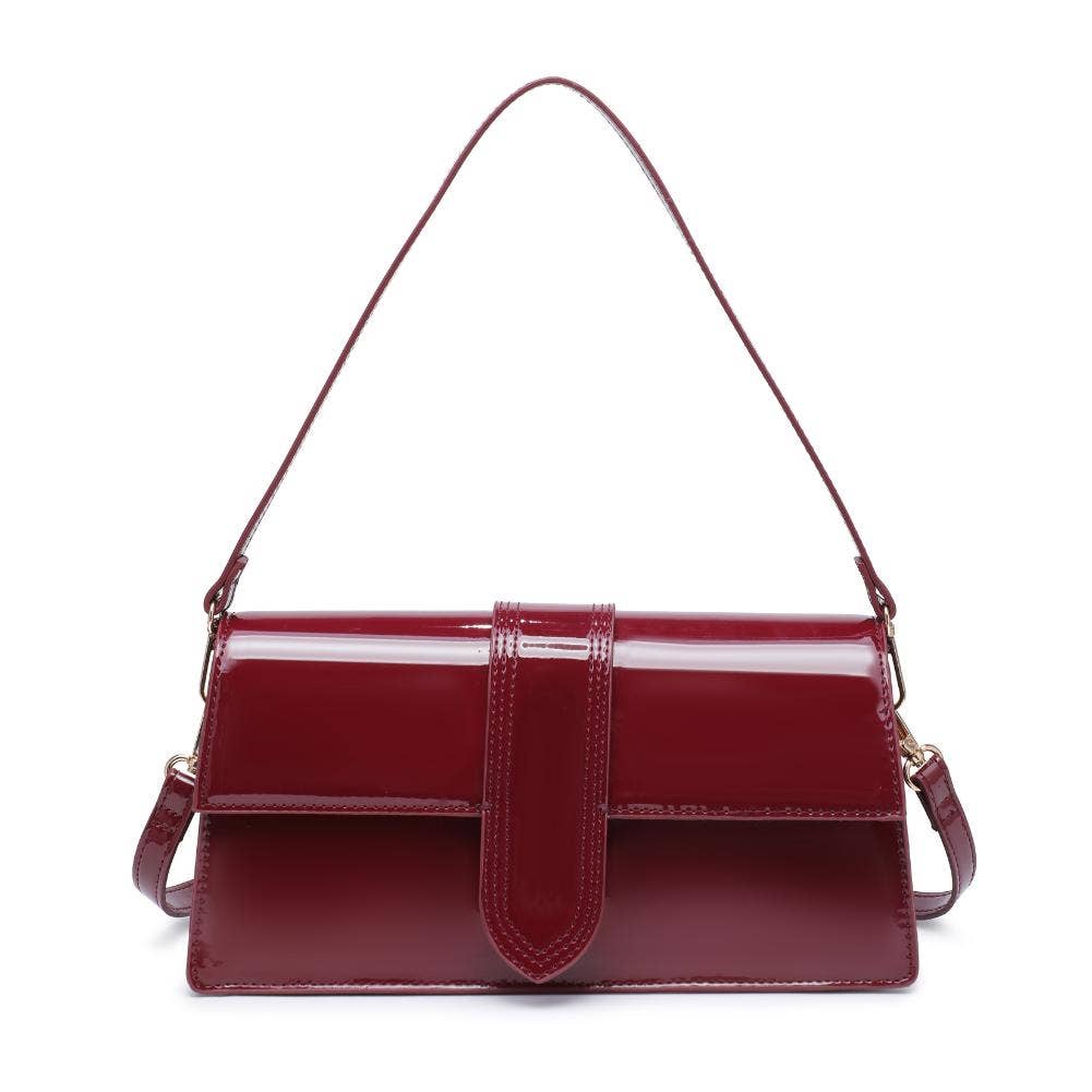 Violet - Patent Crossbody