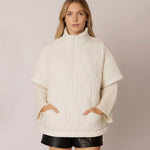 Load image into Gallery viewer, Noelle Quilted Poncho
