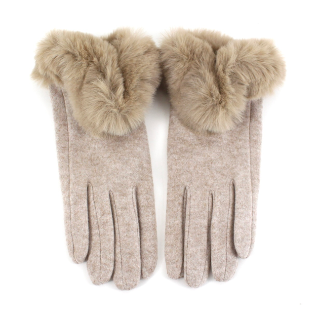 Fur Trim Gloves *More Colors