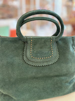 Load image into Gallery viewer, Shelia Medium Satchel Pine Needle
