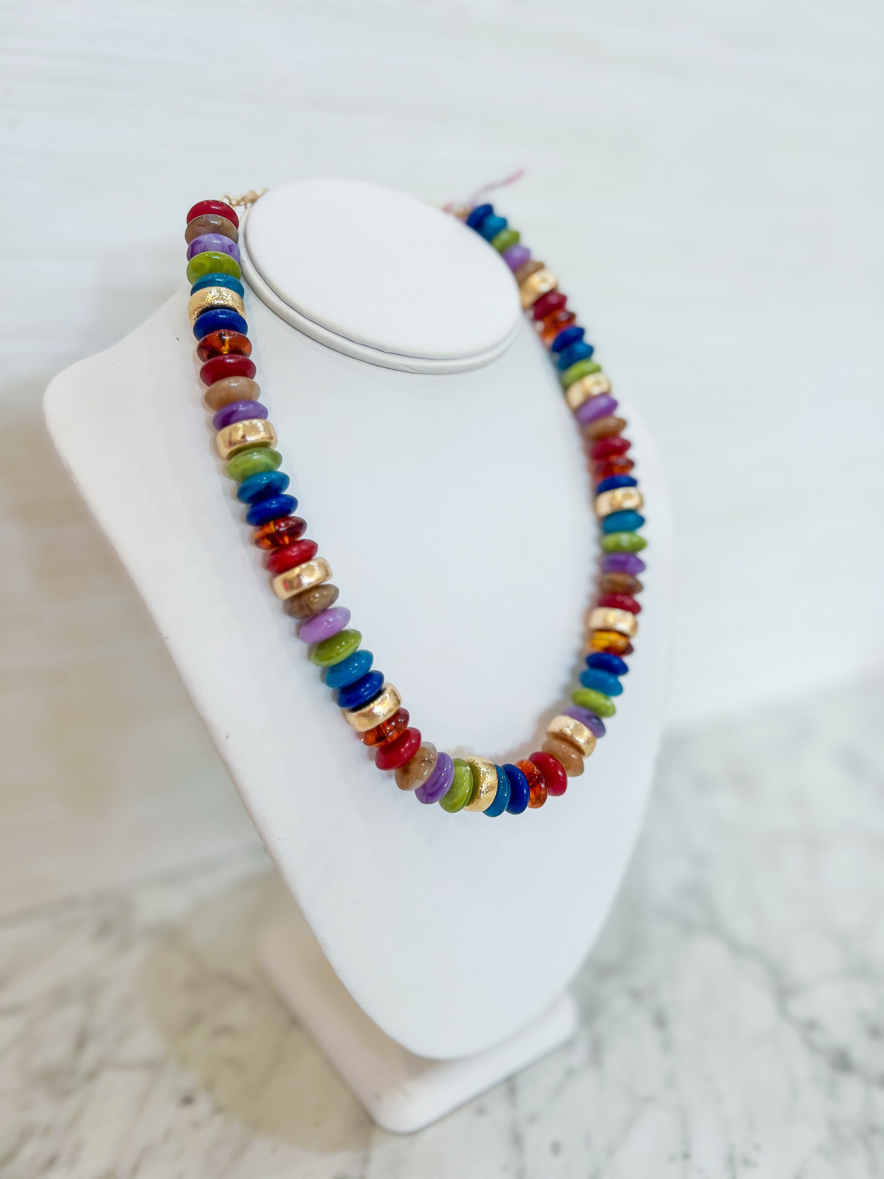 Eye Candy Beaded Necklace