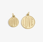 Load image into Gallery viewer, Round Love Charm 15mm
