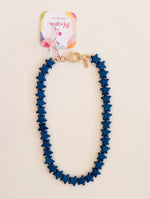 Load image into Gallery viewer, Star Necklace Small Navy
