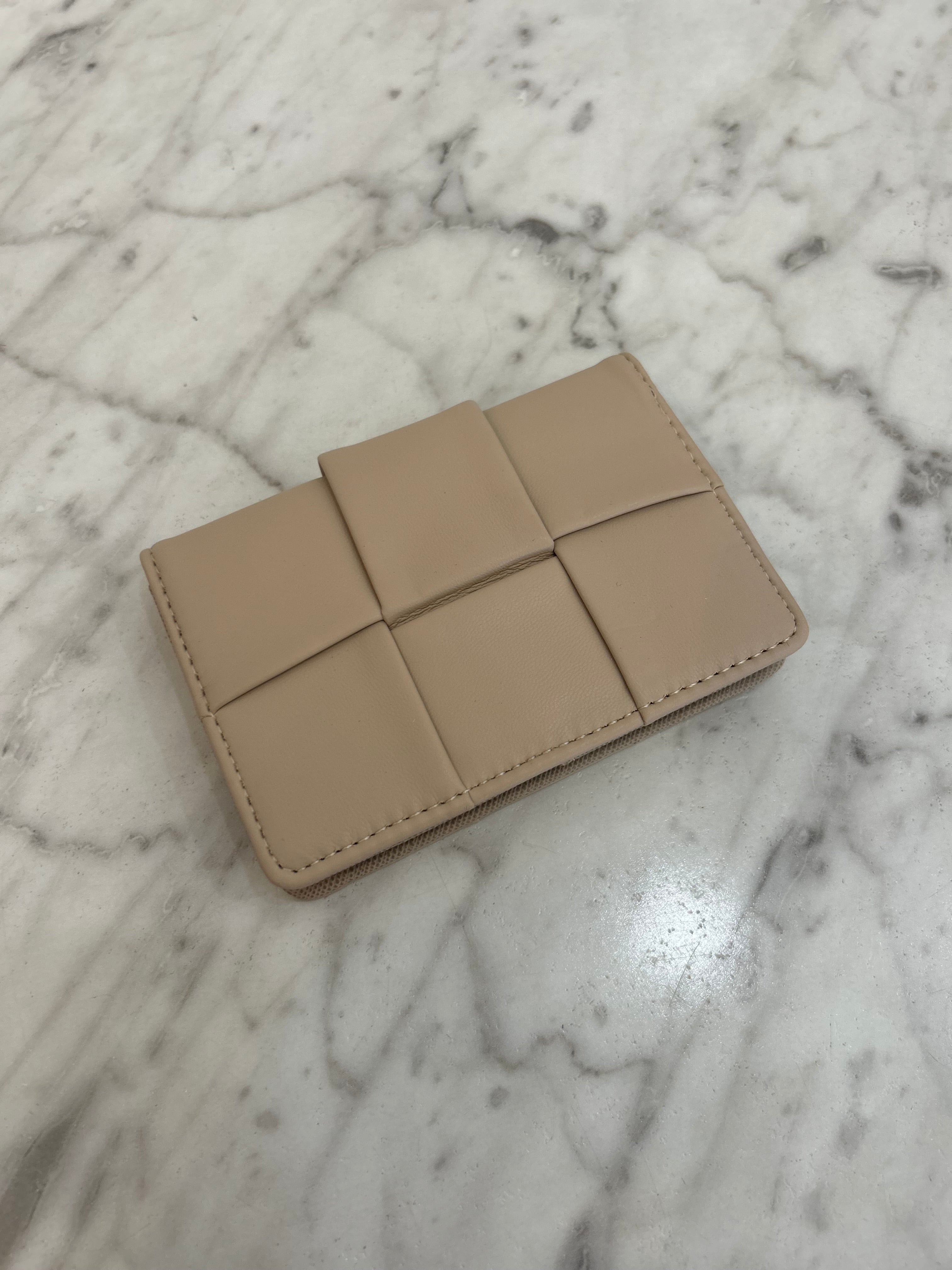 Quilted Leather Wallet