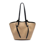 Load image into Gallery viewer, Lorenza Straw Tote
