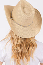 Load image into Gallery viewer, Cowboy Straw Sun Hat
