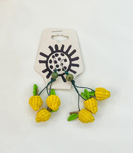 Mini Tres Frutas Earrings