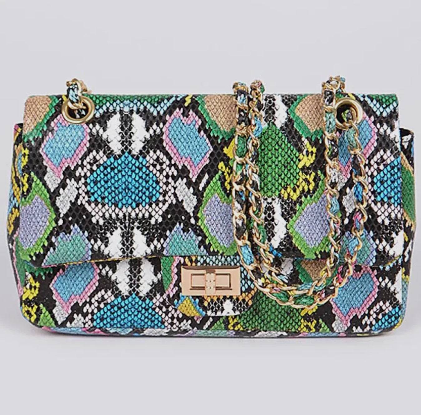 Colorful Queen Clutch