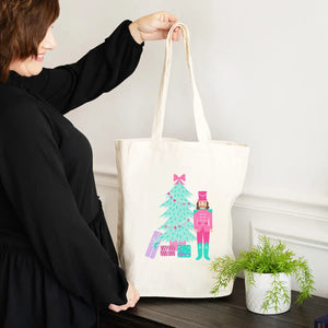 Nutcracker Large Canvas Tote