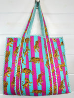 Load image into Gallery viewer, Tiger Quilted Tote
