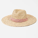 Load image into Gallery viewer, Braided Leaf Strap Straw Hat
