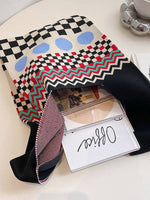 Load image into Gallery viewer, Checkerboard Woven Handbag Bags
