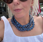 Load image into Gallery viewer, Star Necklace Small Navy
