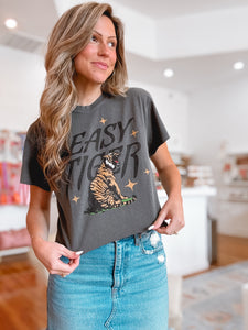Easy Tiger Vintage Crop Tshirt