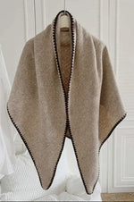 Load image into Gallery viewer, Triangle Blanket Stitch Scarf
