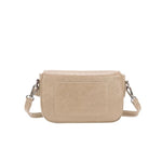 Load image into Gallery viewer, Faye Beige Recycled Vegan Crossbody Bag
