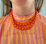 Load image into Gallery viewer, Star Necklace Small Orange

