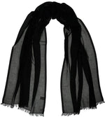 Load image into Gallery viewer, Black Metallic Evening Wrap
